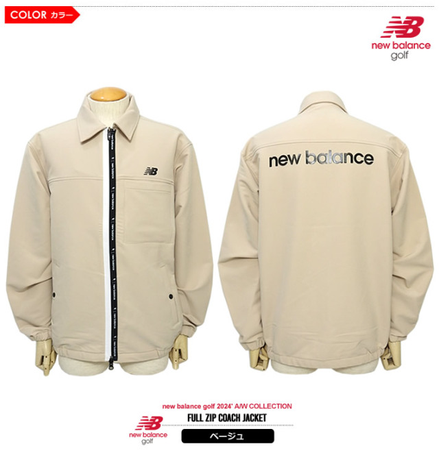 new balance golf［ニューバランスゴルフ］フルジップコートジャケット