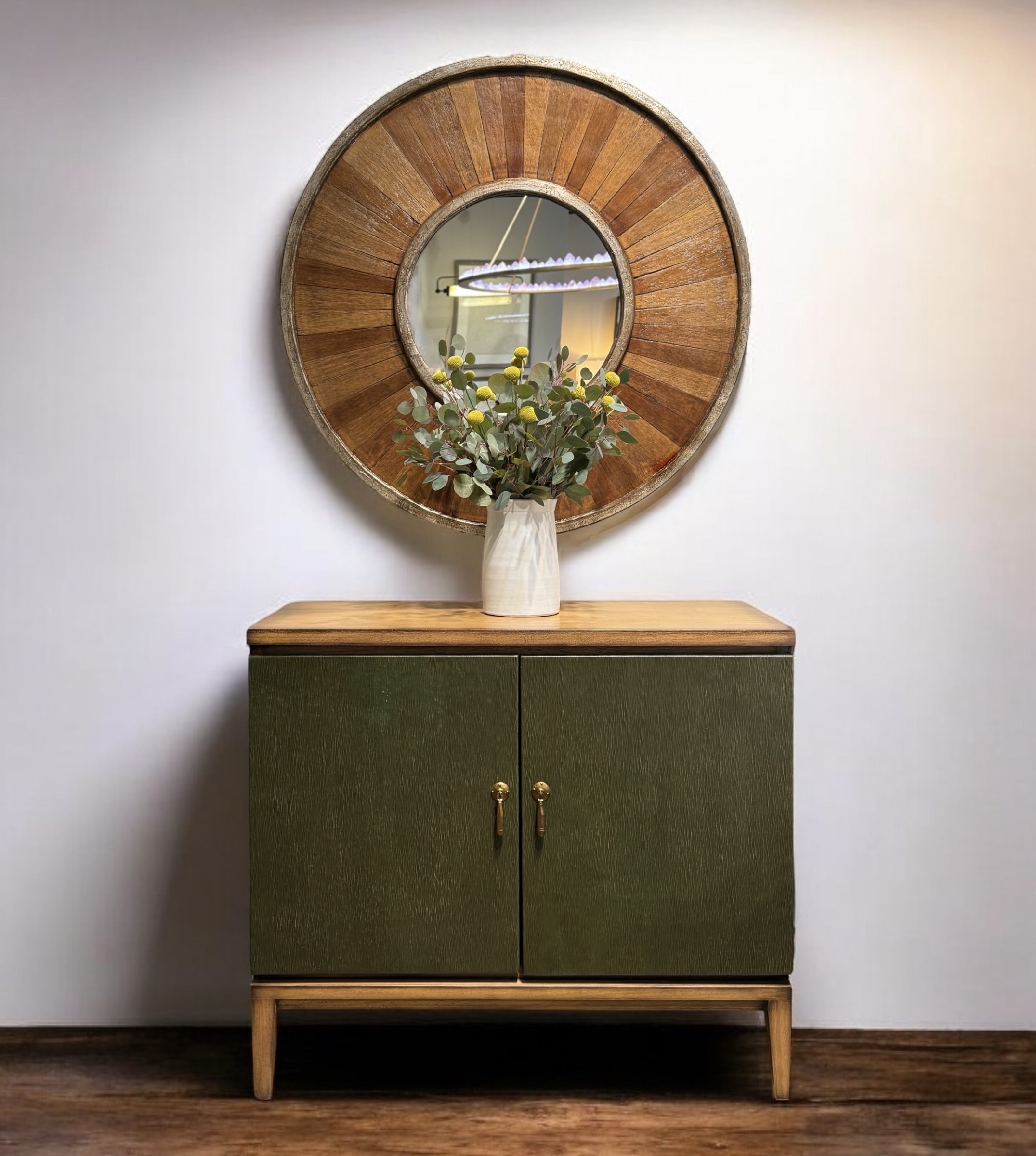 Rafael Leather Chest - Casa Bonita