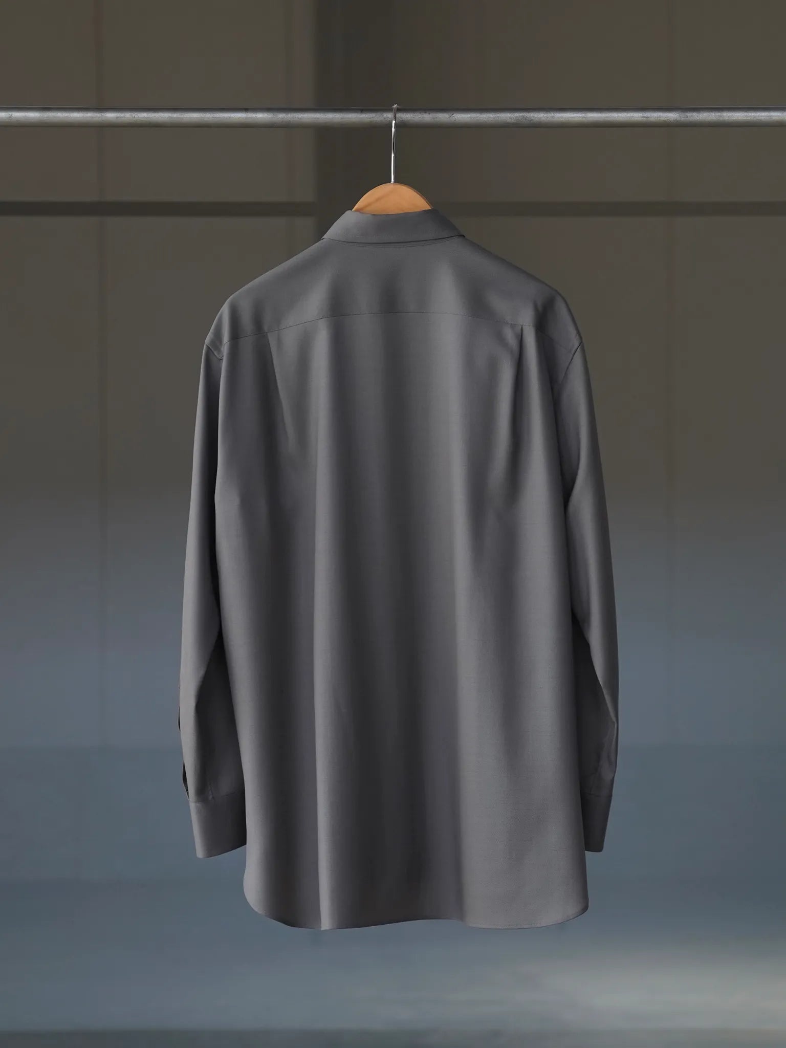 IRENISA REGULAR COLLAR RELAX FIT SHIRT STONE GRAY | CASANOVA&CO