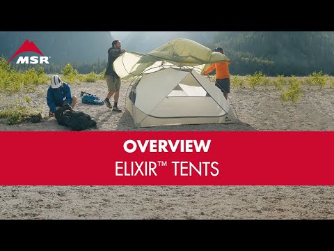 Elixir 4 Tent | 4-Person Backpacking Tent | MSR – Cascade Designs