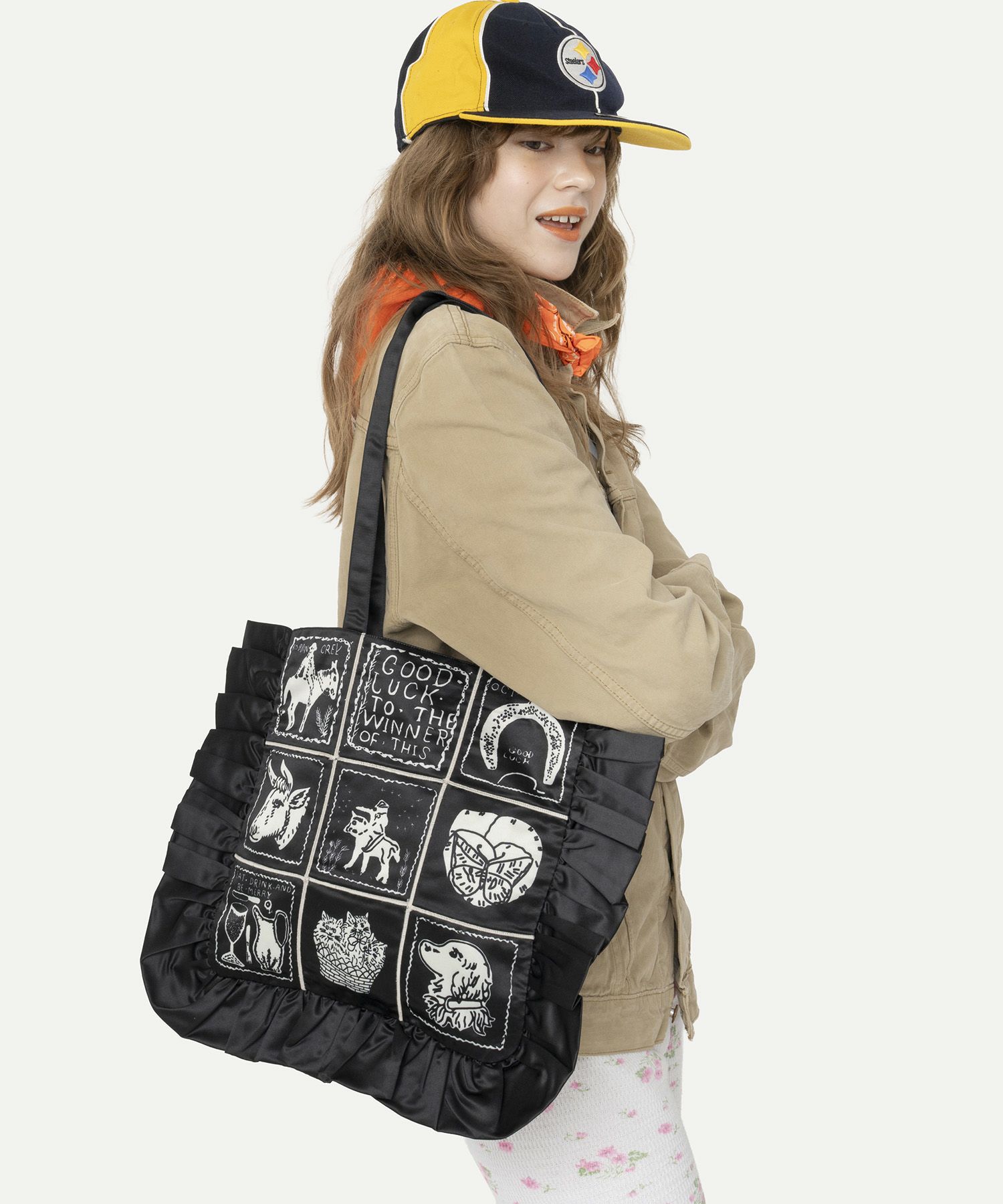 HEY! Mrs ROSE(ヘイ！ミセスローズ)Handkerchief BAG | CASSELINI