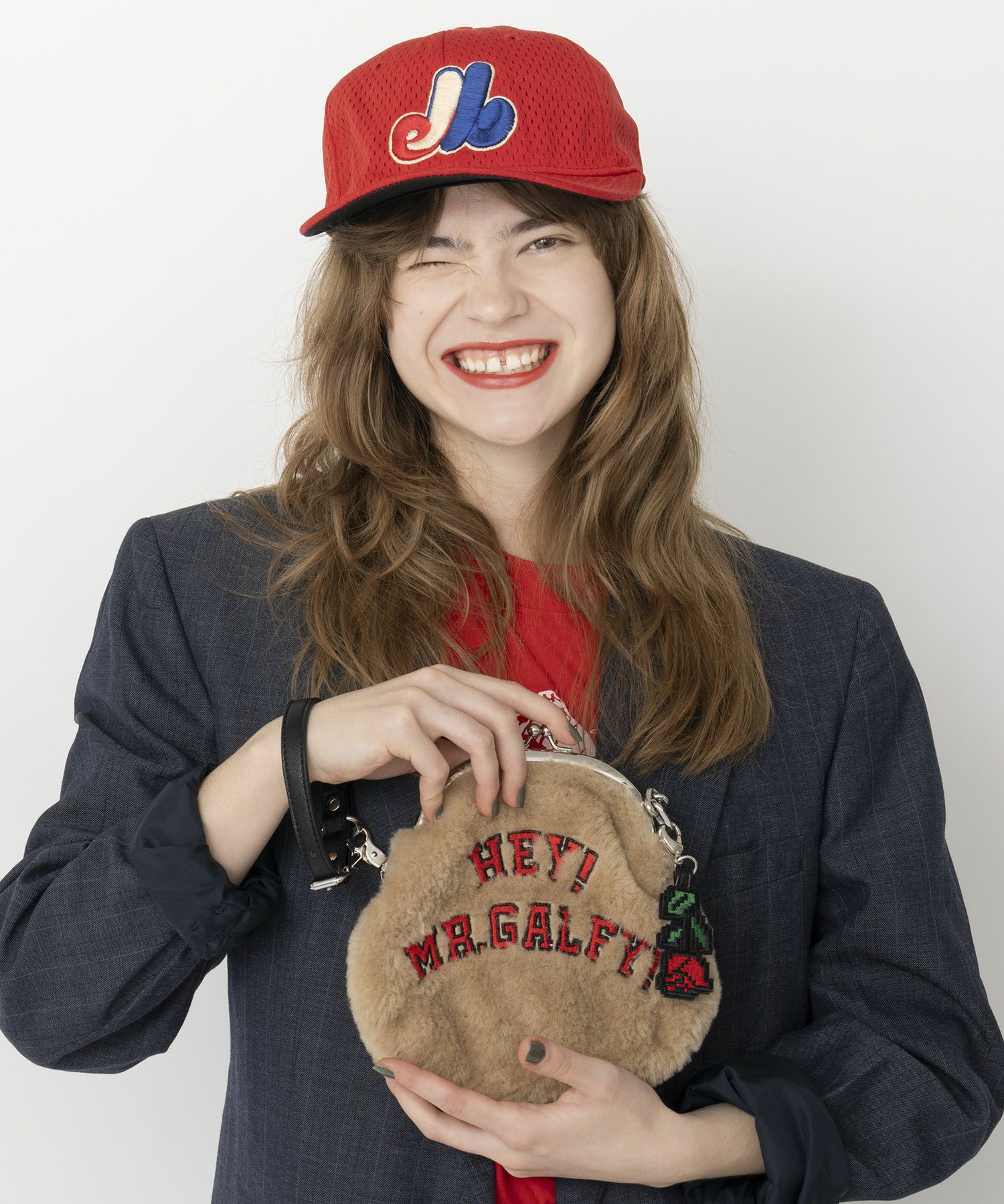 HEY! Mrs ROSE(ヘイ！ミセスローズ)HEY!Mr.GALFY わんわんポーチ