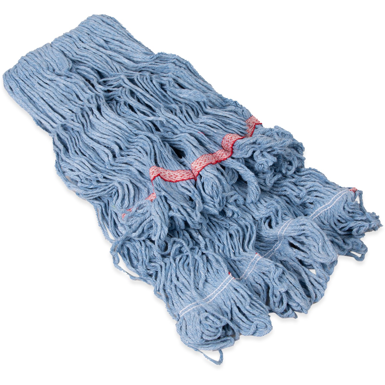 369454B14 - Flo-Pac® Large Looped-End Mop With Red Band - Blue