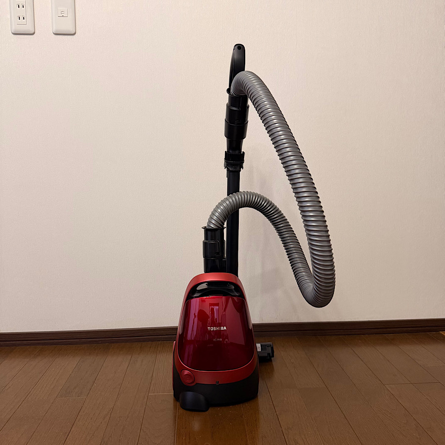 東芝 VC-PH9（R）D 掃除機 紙パック式 中古 動作品 TOSHIBA（東芝） 掃除