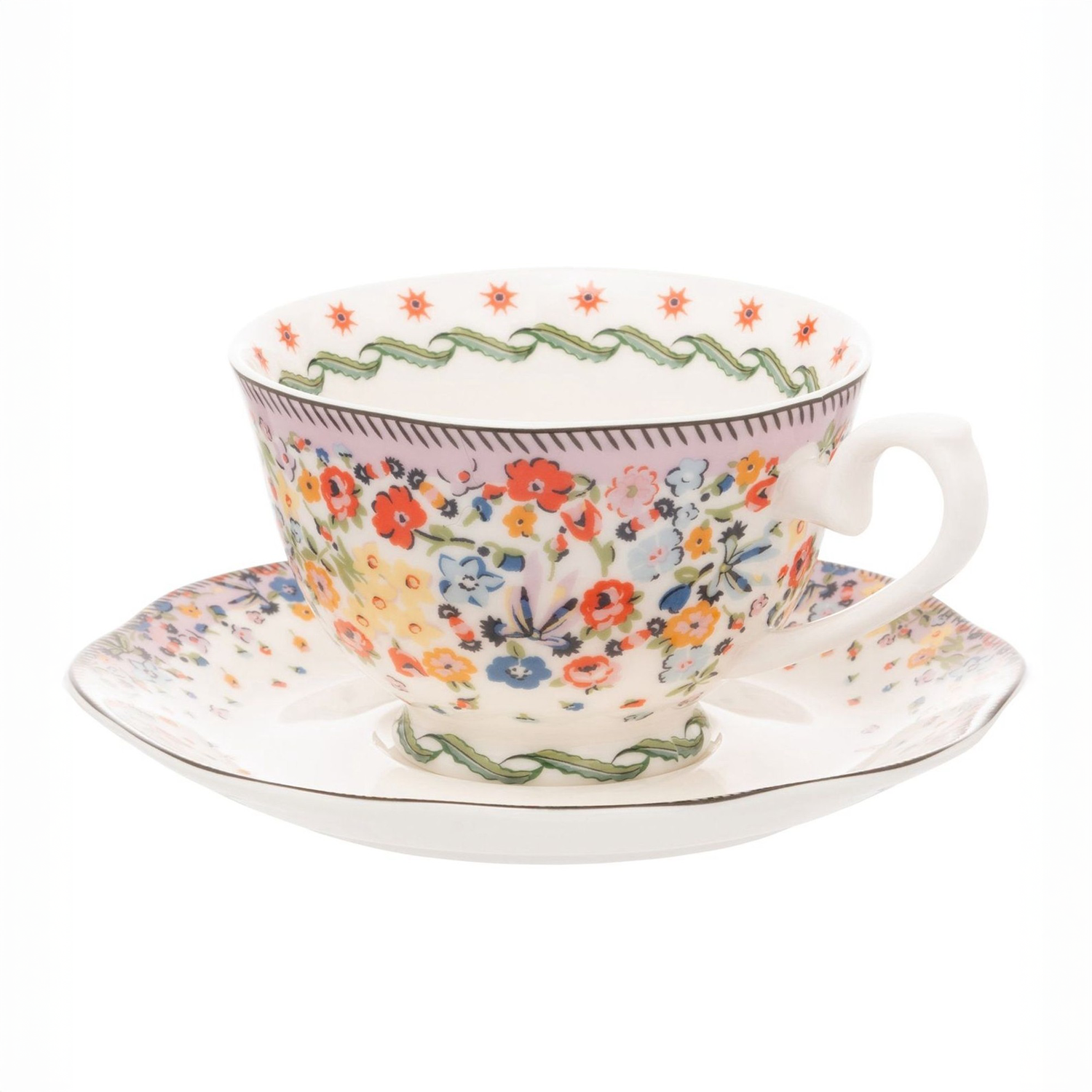 ティーカップ＆ソーサーFC Harmony Ditsy | Cath Kidston 日本公式