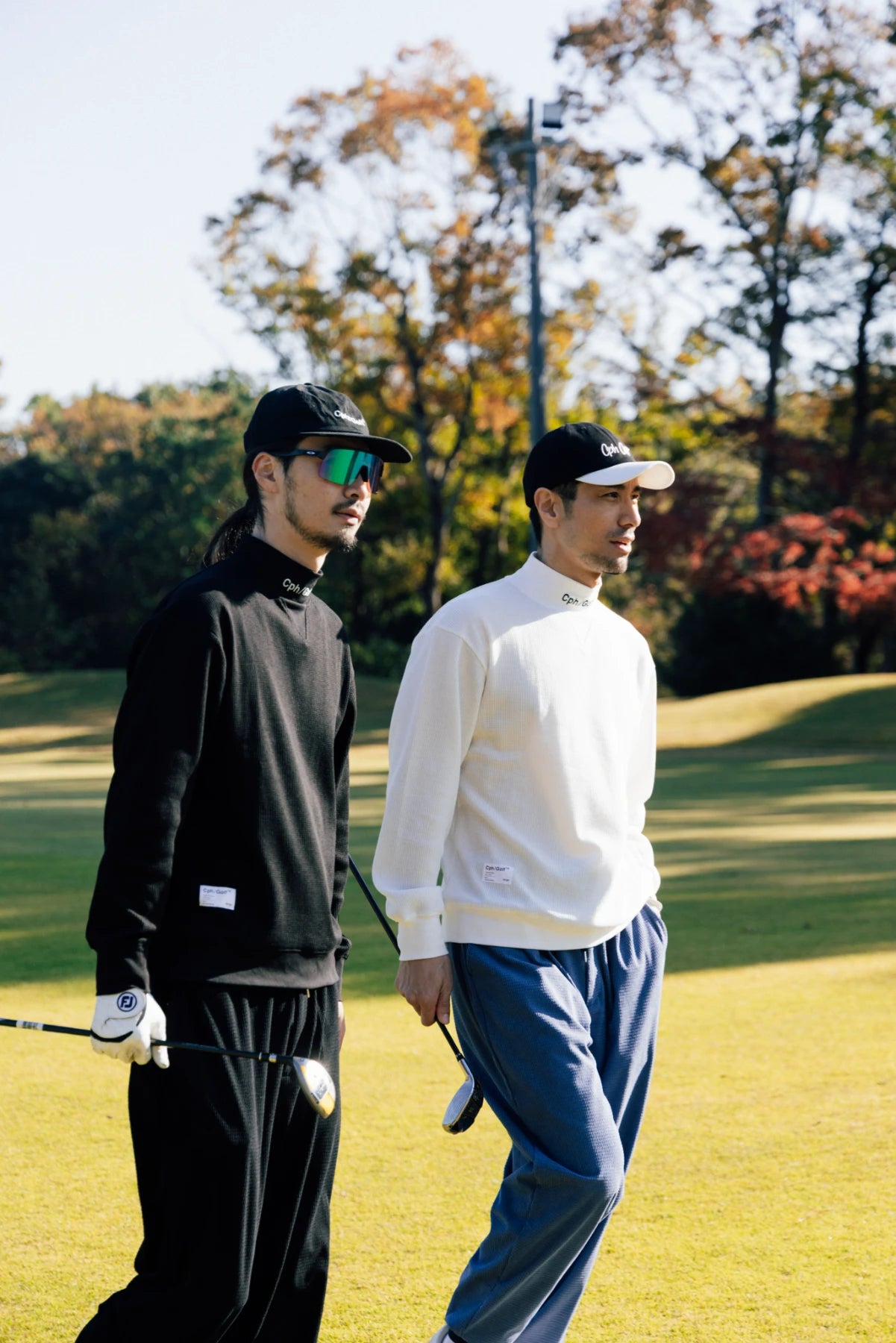 メンズウェア cph THERMAL LS MOCK NECK TEE BLACK THERMAL LS MOCK