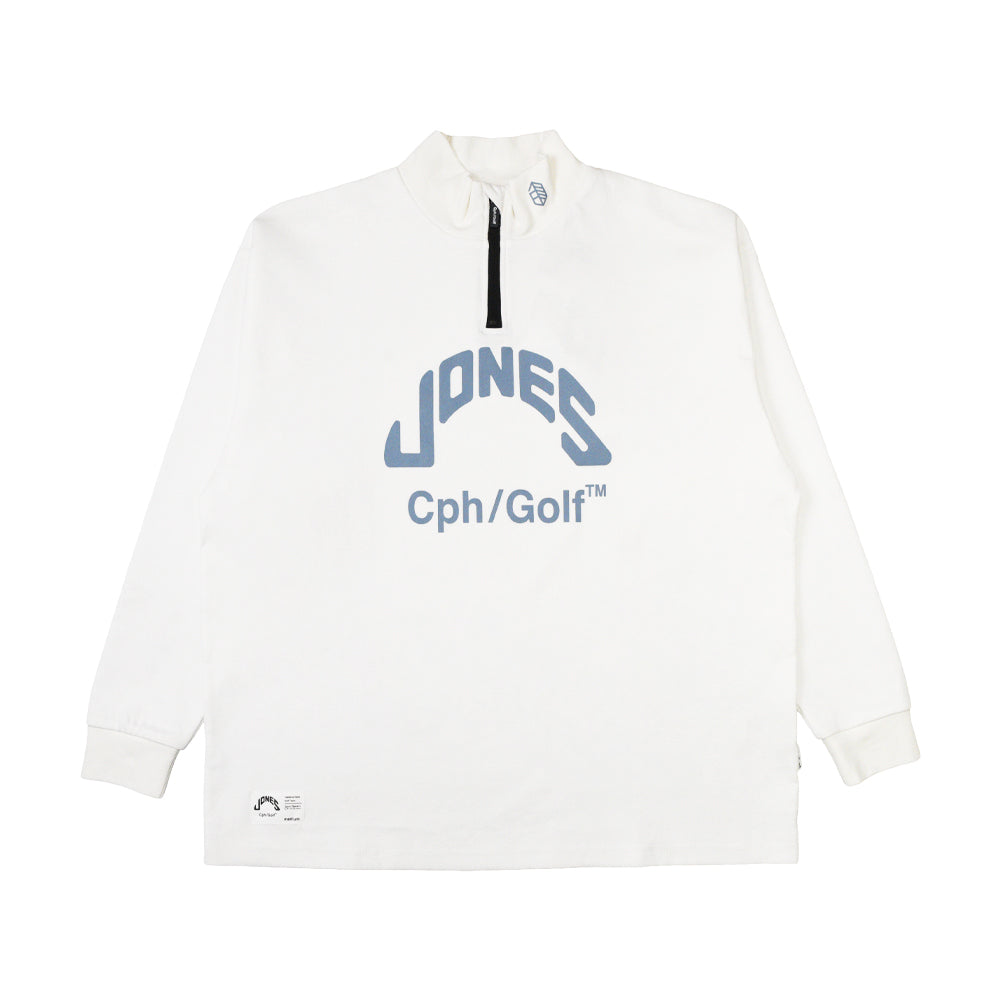Cph/Golf × JONES LS MOCK NECK TEE – Cph/Golf™︎