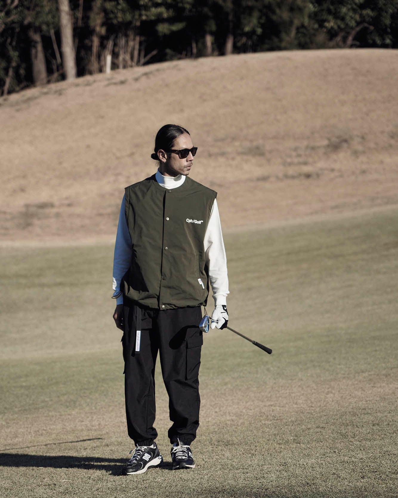 AS2OV × Cph/Golf™ #ADJUSTABLE CARGO PANTS - BLACK - – Cph/Golf™︎