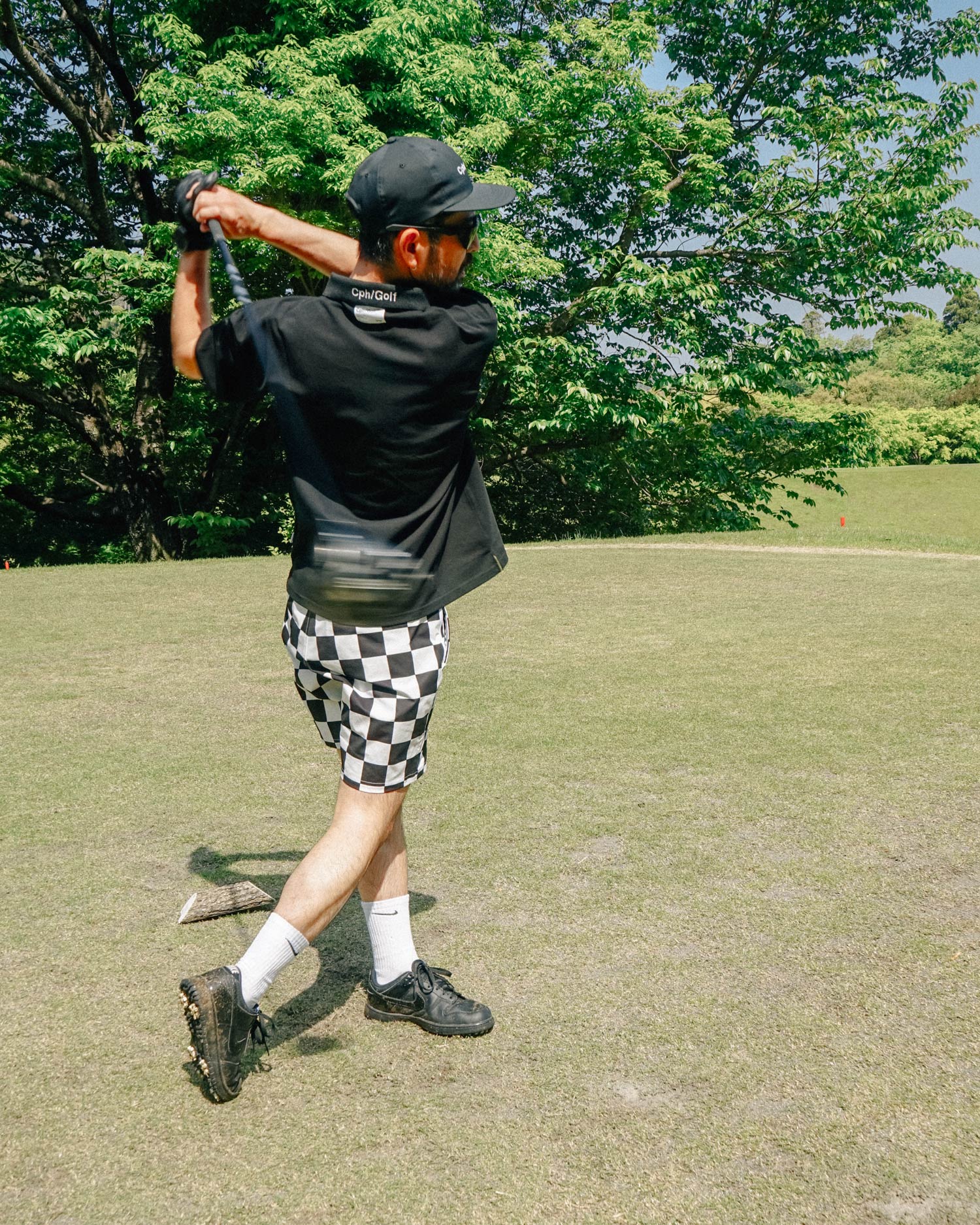Cph/Golf™️ #Cph/Golf TM POLO - BLACK - – Cph/Golf™︎