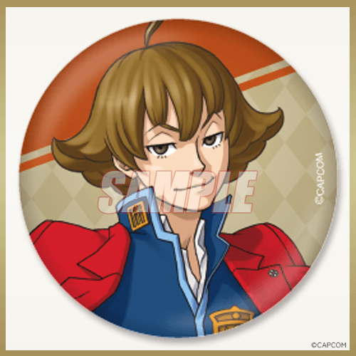 逆転検事カプくじ 一柳弓彦 缶バッジセット 逆転検事カプくじ 一柳弓彦