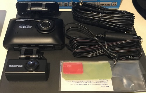 コムテック 2カメラドライブレコーダー「ZDR-015」のレビュー、評価