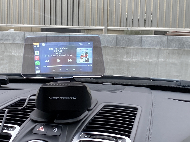 実機レビュー「HUD-2023」の評価 NEOTOKYOのヘッドアップディスプレイ