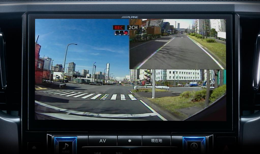 アルパインからカーナビ連動型ドライブレコーダー3タイプが一挙に