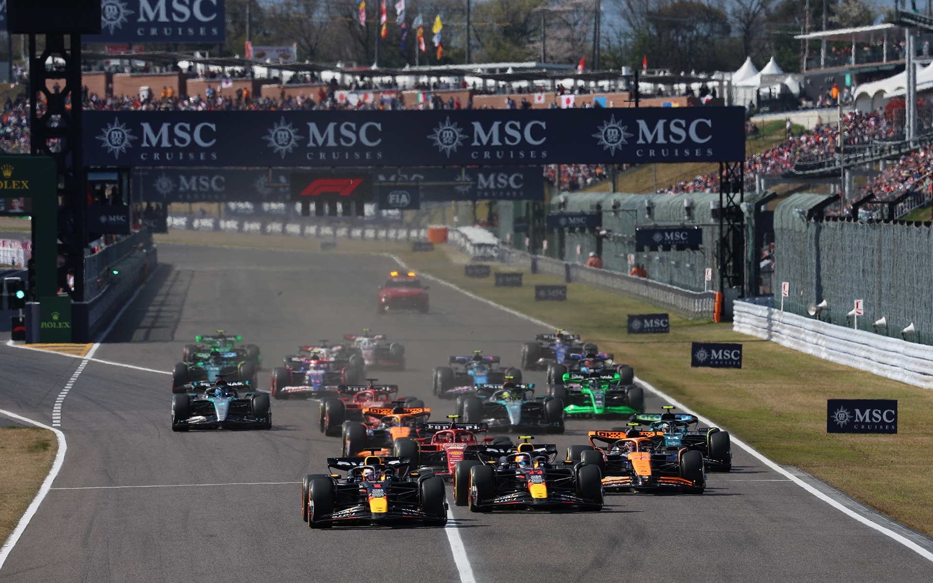 2025年F1カレンダー決定 鈴鹿サーキットでの日本グランプリは第3戦で4