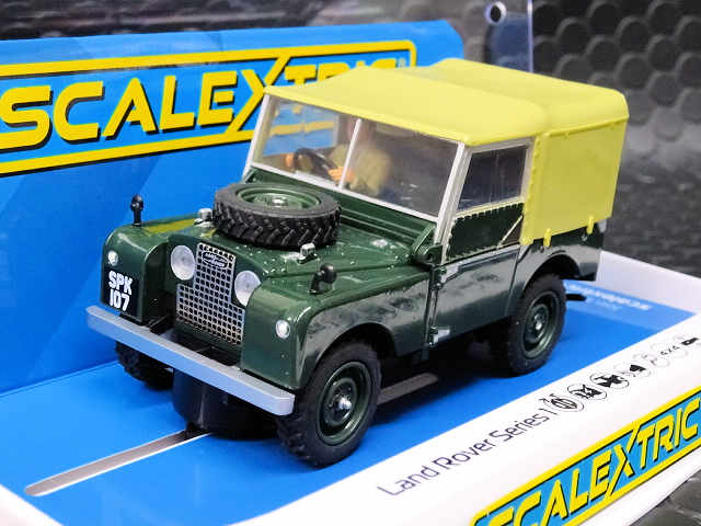 Scalextric 1/32 ｽﾛｯﾄｶｰ C4441◇ Scalextric Land Rover Series 1