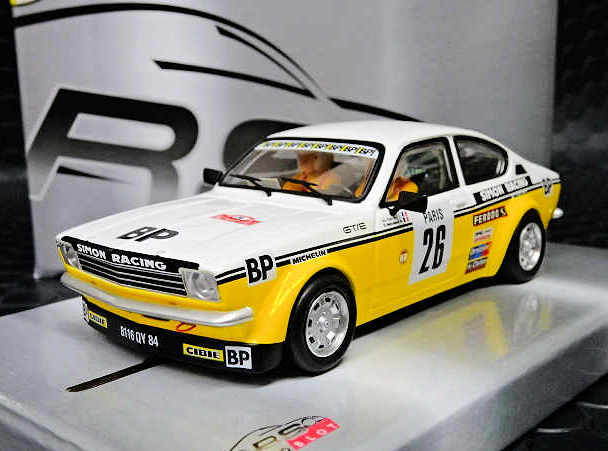 Revoslot 1/32 ｽﾛｯﾄｶｰ RS0168◇ Opel Kadett GT/E #26/Jean-Louis