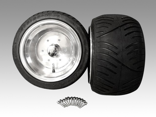 ミニカー登録対応】ホンダ ジャイロ用 10インチ 8J ディッシュアルミ