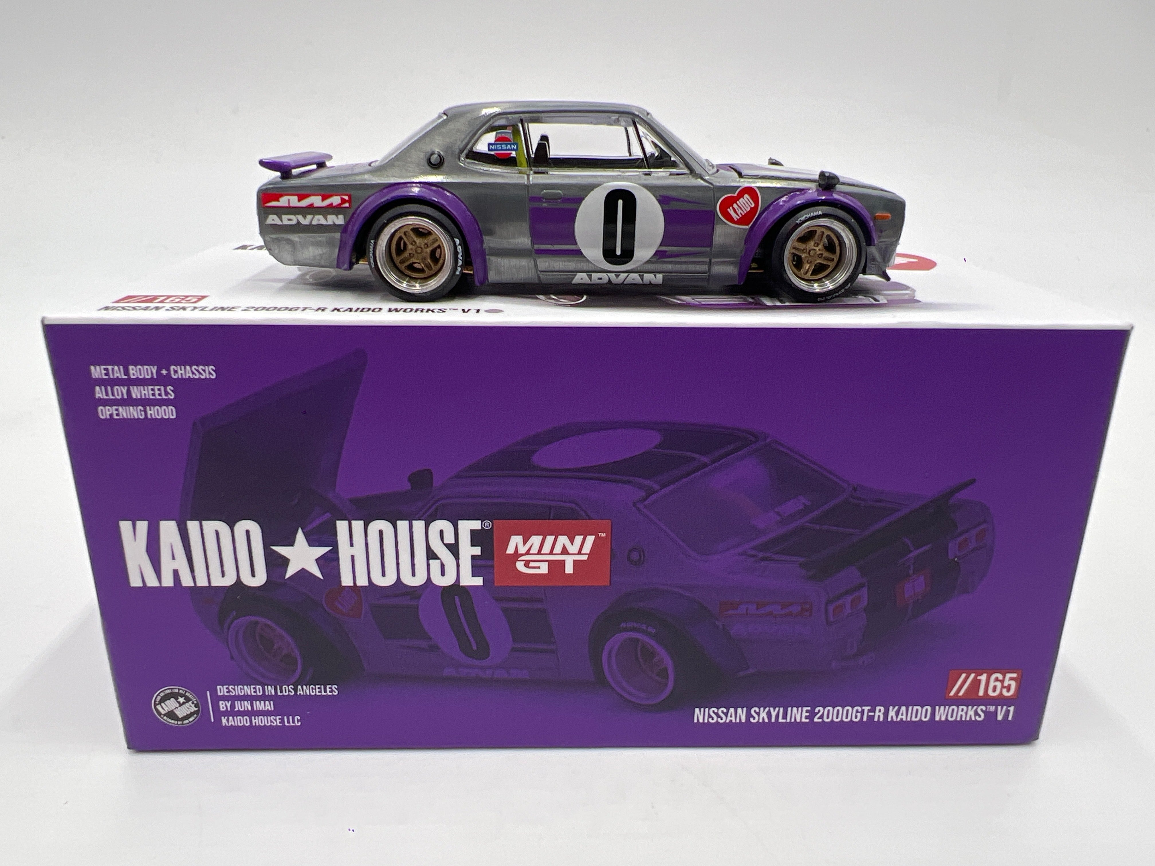 Mini GT x Kaido House #165 CHASE Nissan Skyline 2000GT-R Kaido