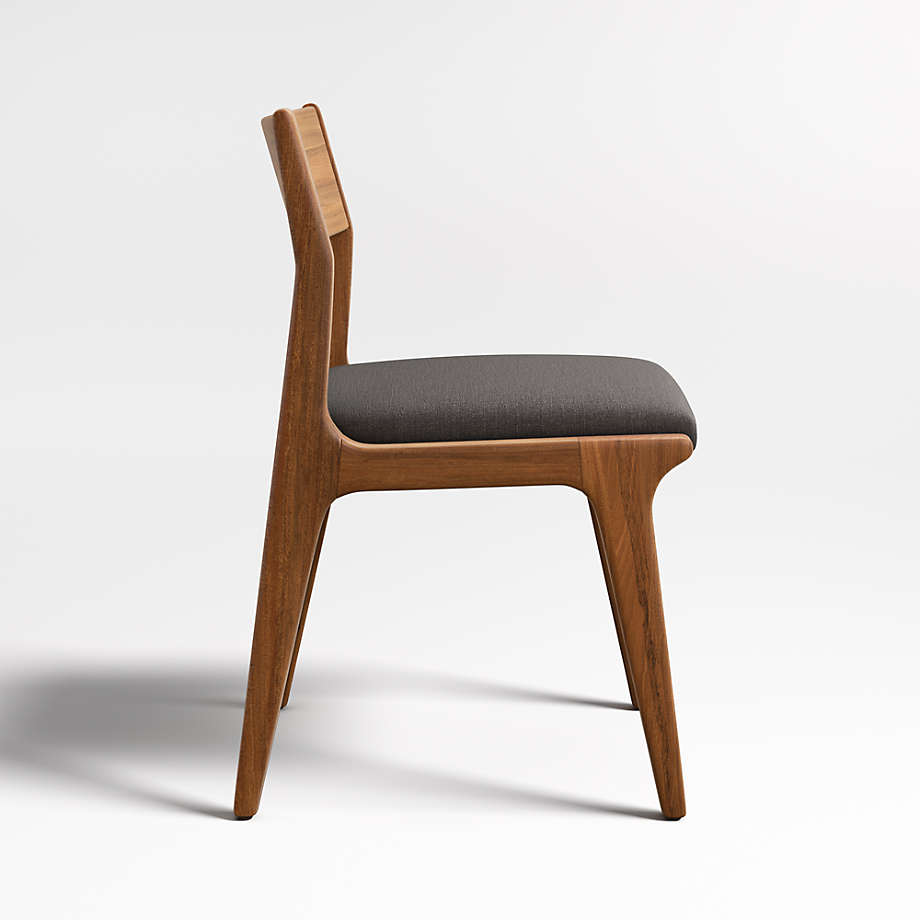Lakin Teak Wood Dining Chair | Crate & Barrel Canada