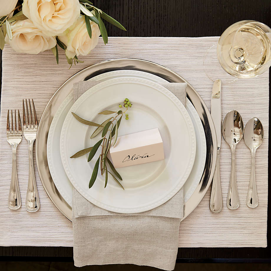 Staccato White Porcelain 16-Piece Dinnerware Set + Reviews | Crate