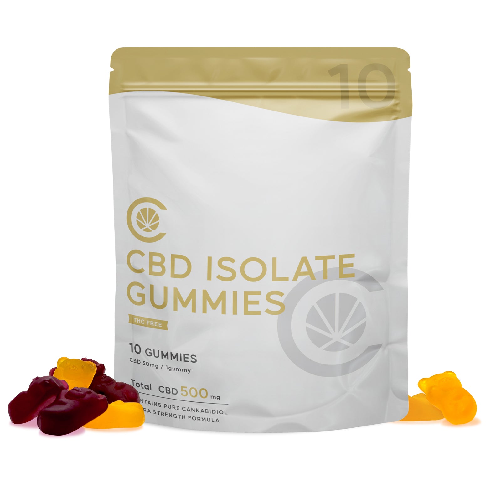 アイソレート CBD グミ ( CBD 50mg /粒) 60粒 CBD 3000mg or 10粒 CBD