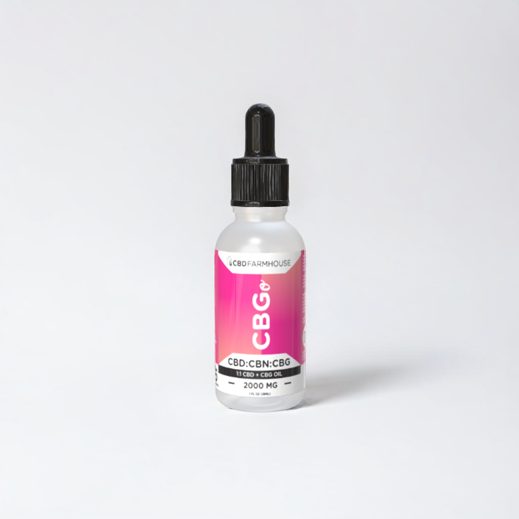 CBD Farmhouse – CBGo Energy & Wellness Support 1:1 Tincture – CBD