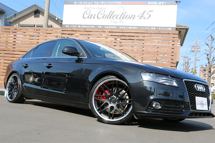 アウディ A4セダン ファントムブラックパールエフェクト平成20年6月