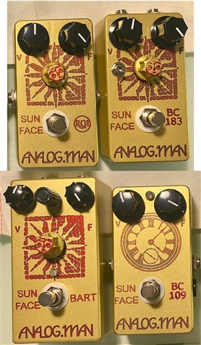 Analog Man Sun Face Fuzzface fuzz pedal