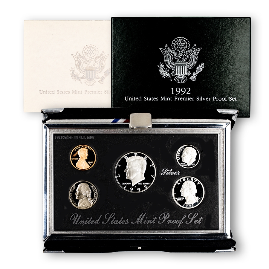 1992 Silver Proof Set - Premier