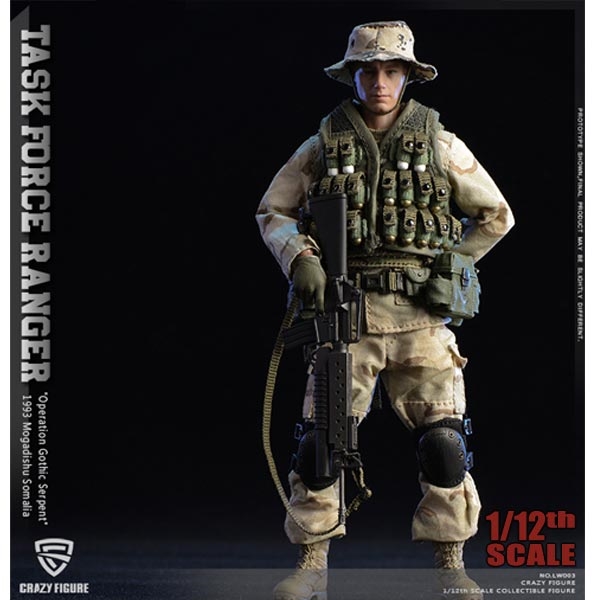 Monkey Depot - CrazyFigure 1/12 US Military 75th Rangers Regiment