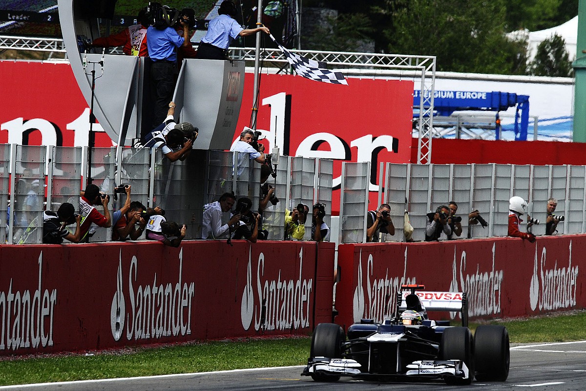 F1驚きの番狂わせ優勝4：ウイリアムズ・ルノー＆マルドナド、一世一代
