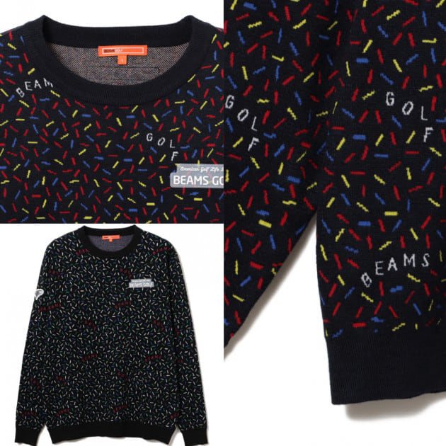 BEAMS GOLF ORANGE LABEL / クレイジー メンフィス柄 BEAMS GOLF