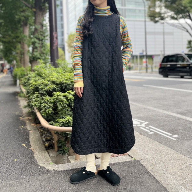 綺麗なシルエット♡キルティングワンピース！｜ビームス ボーイ 原宿