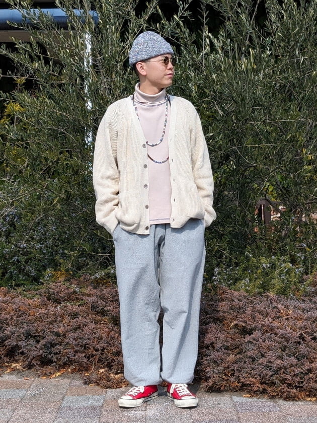 ハードツイスト×シルク×カーディガン｜BEAMS PLUS（ビームス プラス
