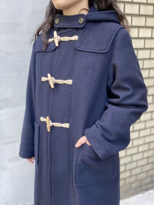 natsuro カシミヤ100 ビームスf ダッフルコート ネイビー 38 冬の定番