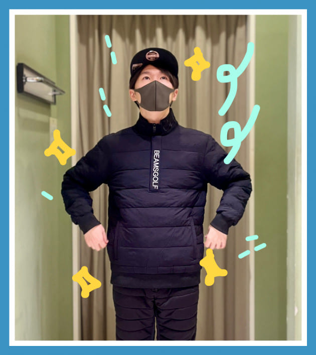 真冬の最強コンビネーション for MEN｜ビームス ゴルフ 玉川髙島屋S・C