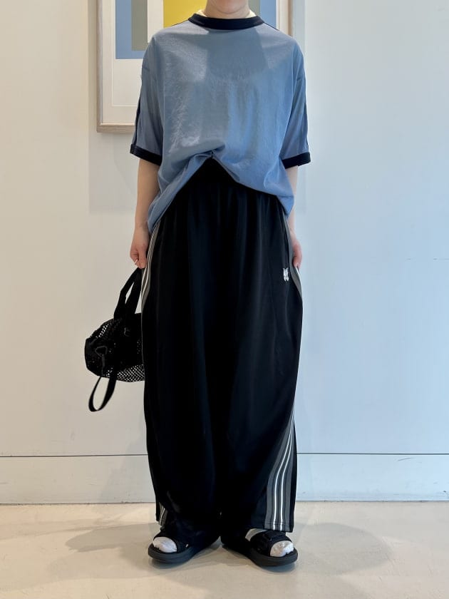 ユ*ン様 完売 needles beams boy別注 メッシュ ロングスカート 朗報