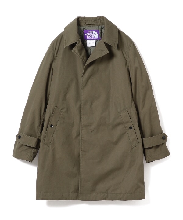 今年もTHE NORTH FACE PURPLE LABELとの別注ステンカラーコートが
