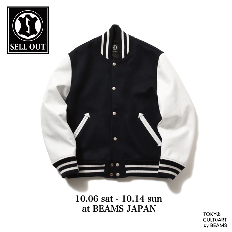 待望の第3弾！レザーブランド＜SELLOUT＞スタジャン受注会を開催し