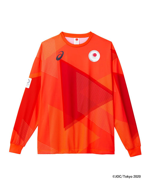 JOC公式ライセンス商品＜ASICS＞ 「TEAM RED®︎COLLECTION」Tシャツ2型