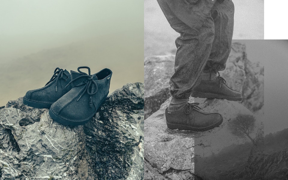 Clarks ORIGINALS〉との新たな別注。誕生50周年の名品のデザート