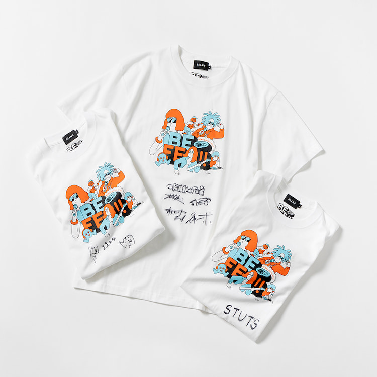 BE FES!!』開催を記念して、出演者の直筆サイン入りTシャツを各1名様に