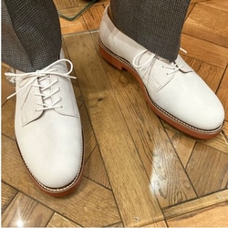 BEAMS F (BEAMS F) Lloyd Footwear / Suede White Bucks (Shoes Dress