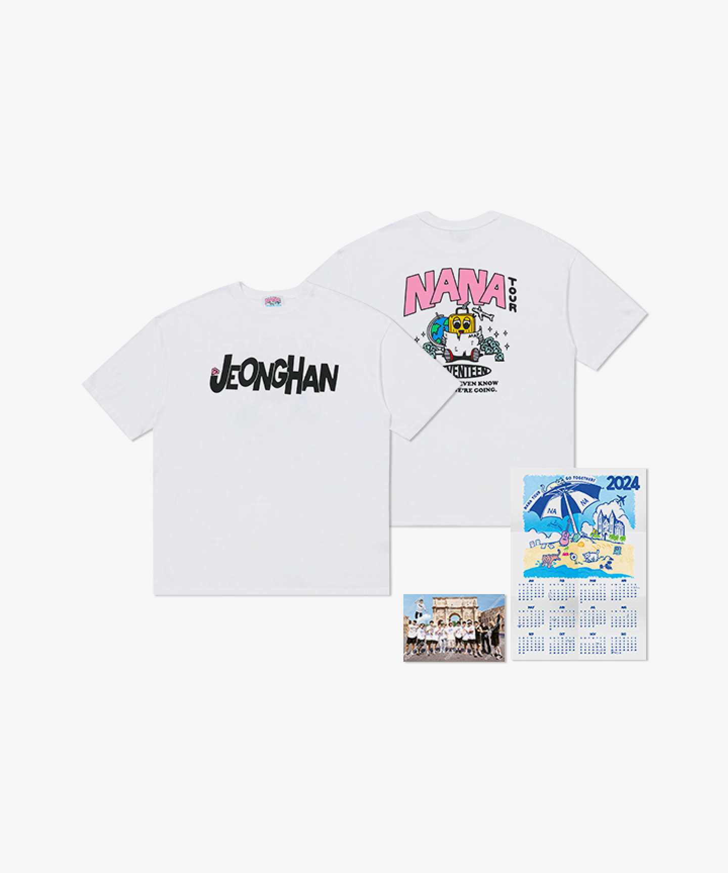 SEVENTEEN ナナツアー Tシャツ ウォヌ Name ver.