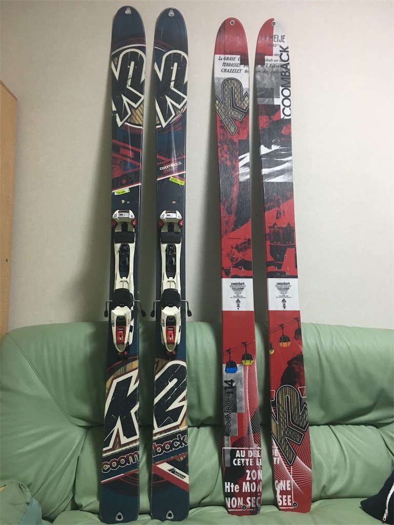 良品 K2 スキー板 Coombs バックカントリー 良品 K2 スキー板 Coombs