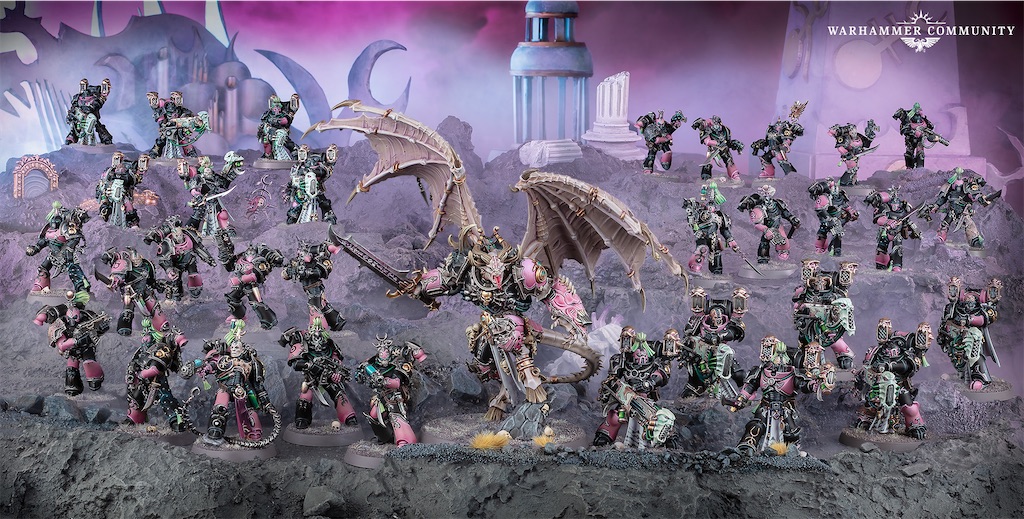 40k】4神バトルフォース！ - たるいのウォーハンマーブログ