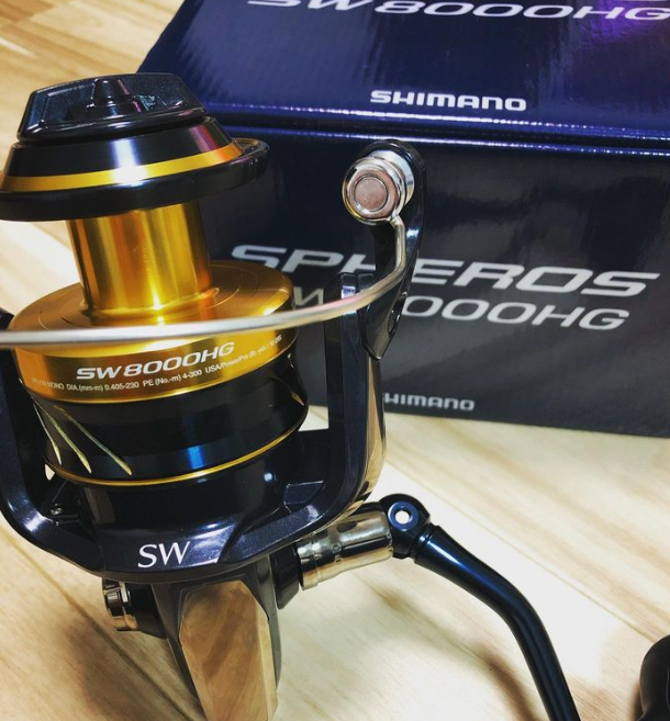 人気 シマノ リール ジギング 14 スフェロス SW8000XG 14 スフェロス