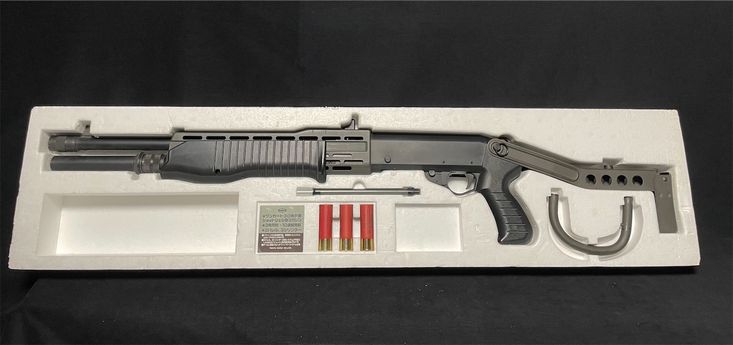 レア品 東京マルイSPAS12メタルストックバージョンを・・・開封するッ
