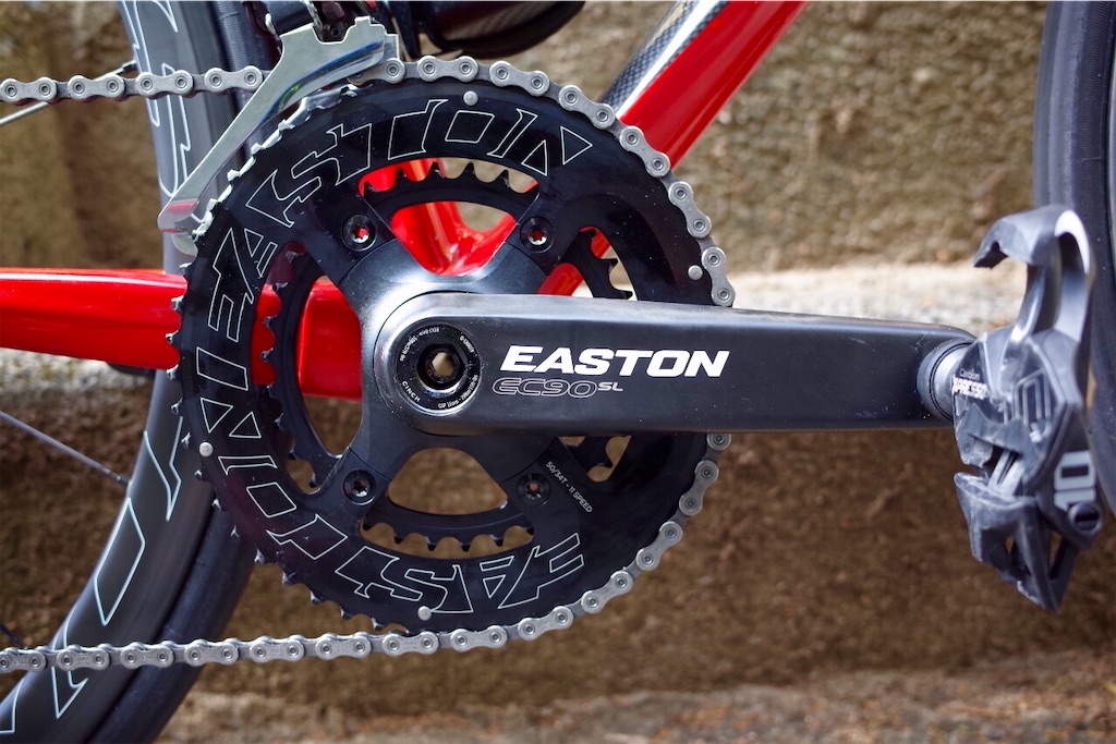 TIME Fluidity: EASTON EC90SL クランク取り付けてみた。 - ロング