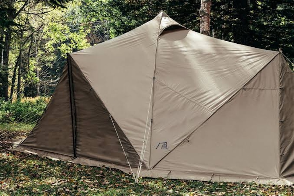 スカイパイロット専用インナーテントと専用グラウンドシート